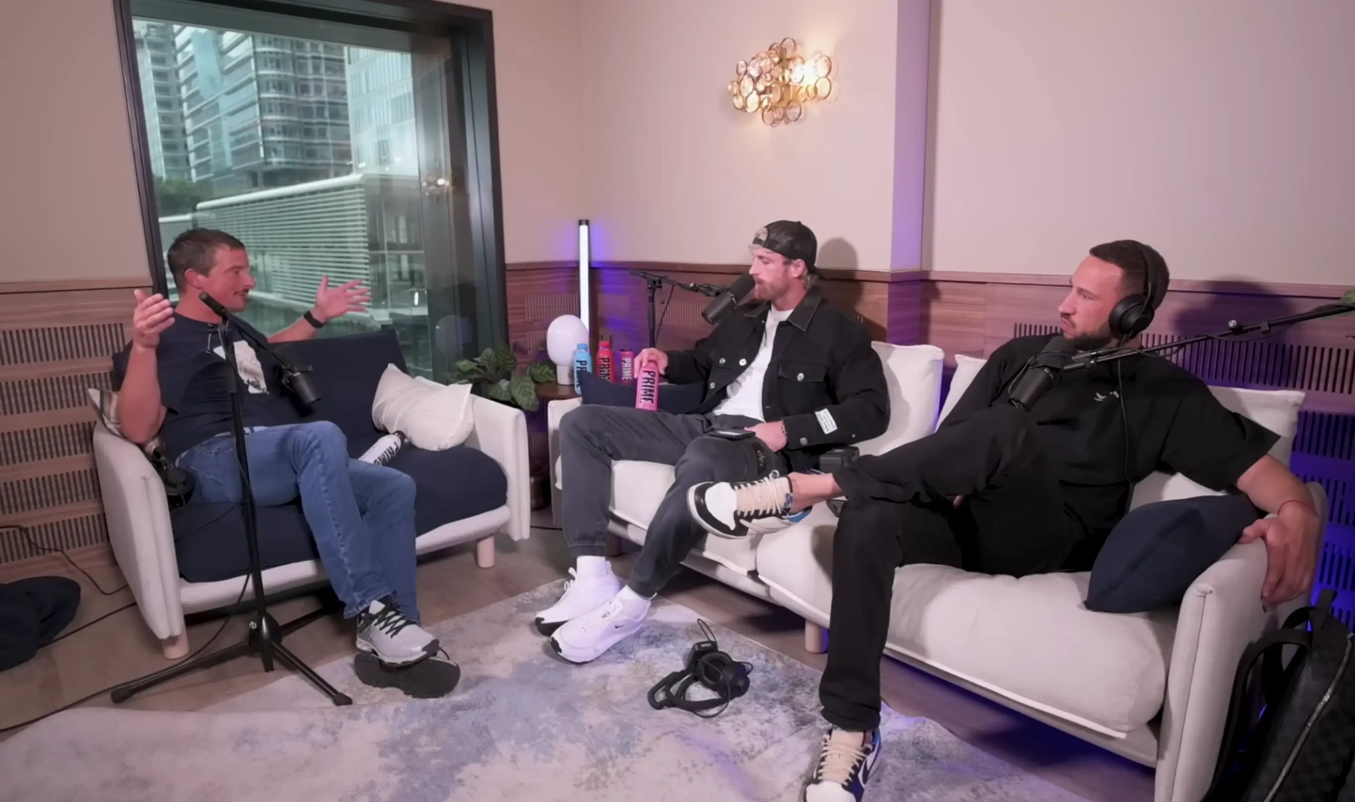 The adventurer was chatting to Logan Paul on his podcast.