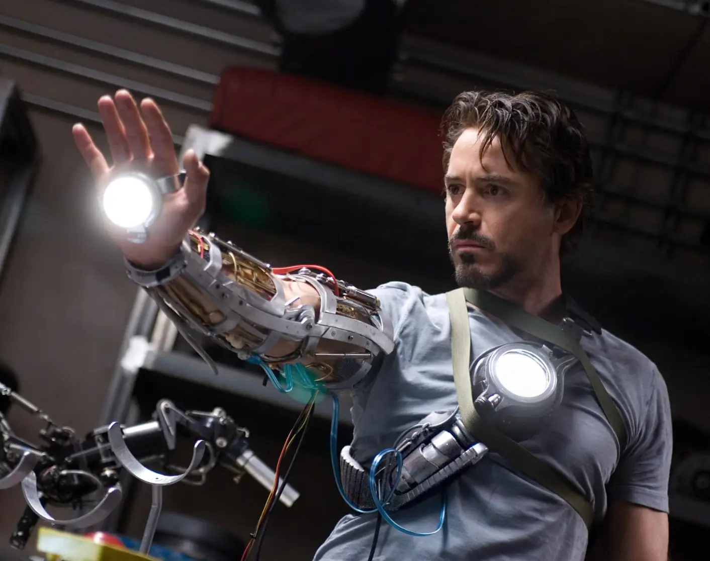 Downey Jr in the film that would make him a star once again.