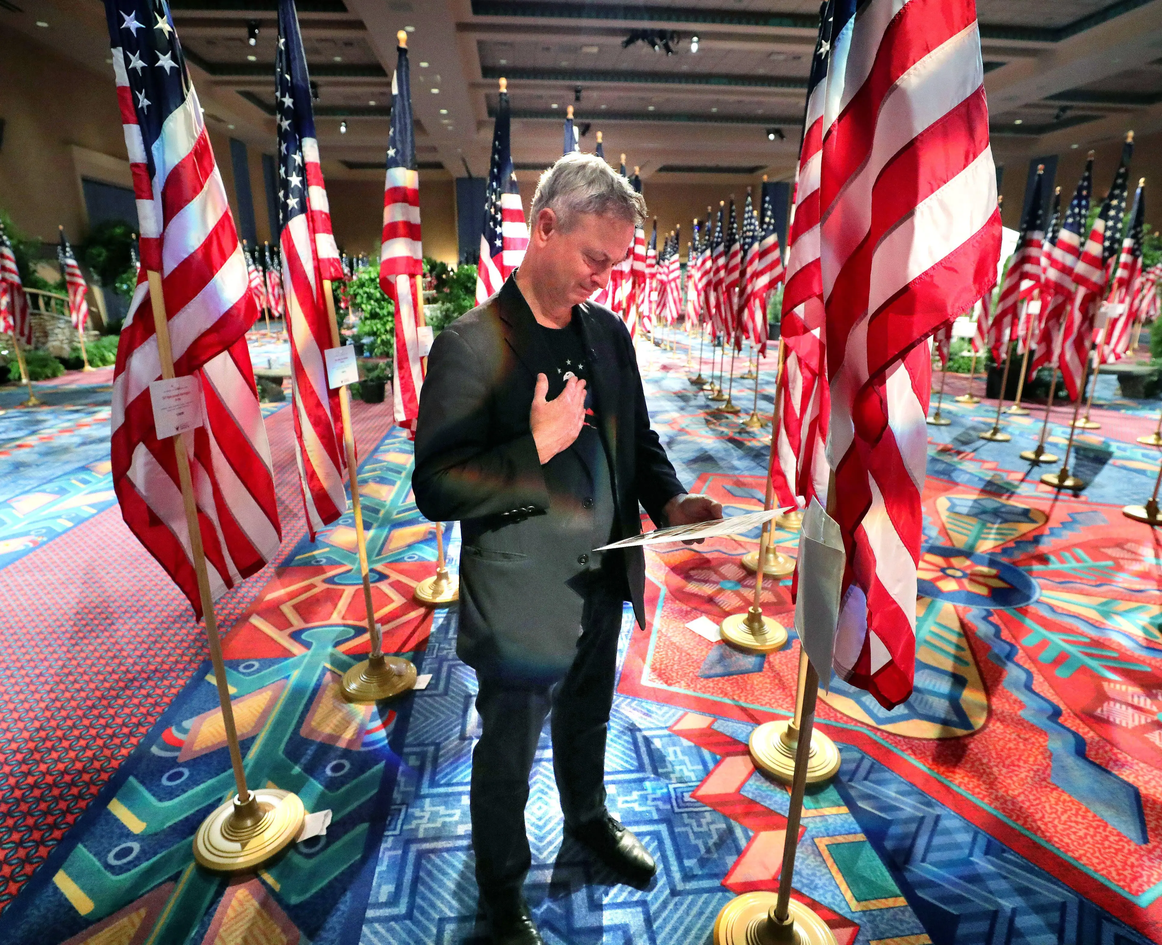 The actor was supporting veterans as early as the 1970s.