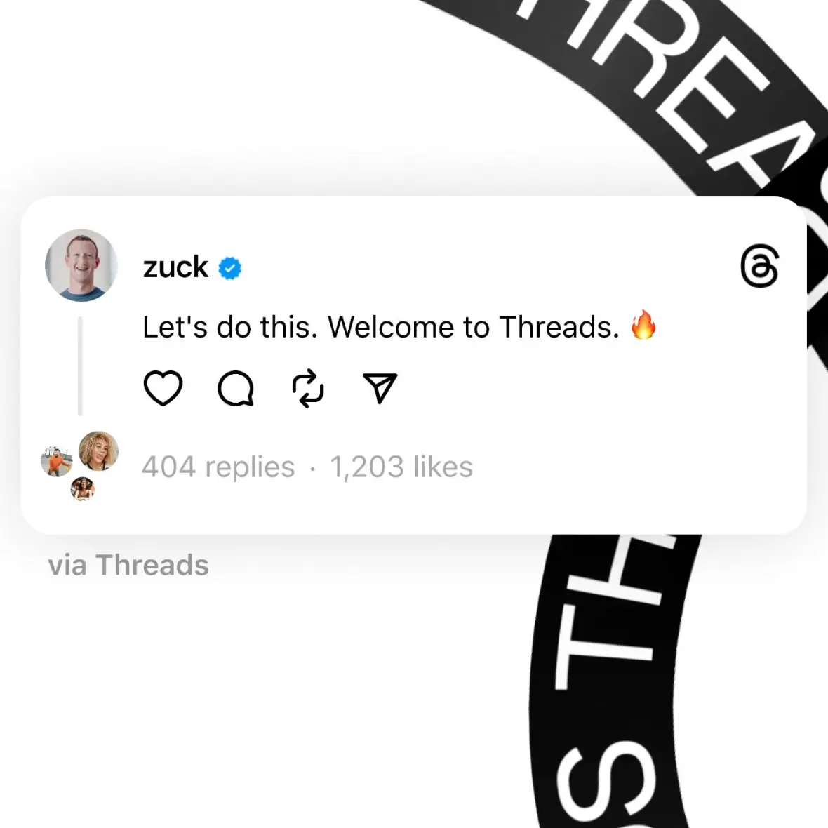 Zuckerberg unveiled the app today.