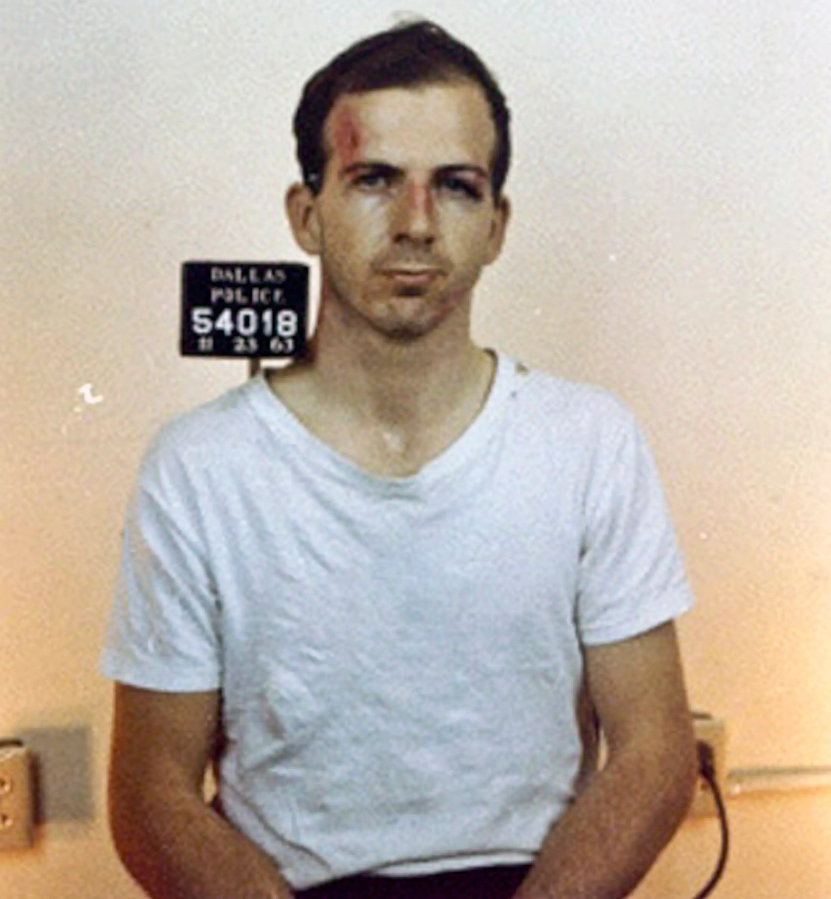 Shooter Lee Harvey Oswald was shot dead outside police HQ after claiming he had been a patsy (Kypros/Getty Images)