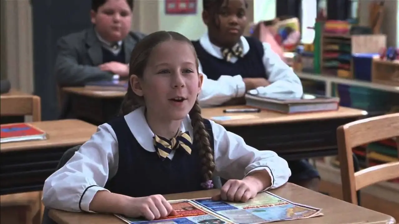 Caitlin played Marta, dubbed 'Blondie', in the movie (Paramount Pictures)