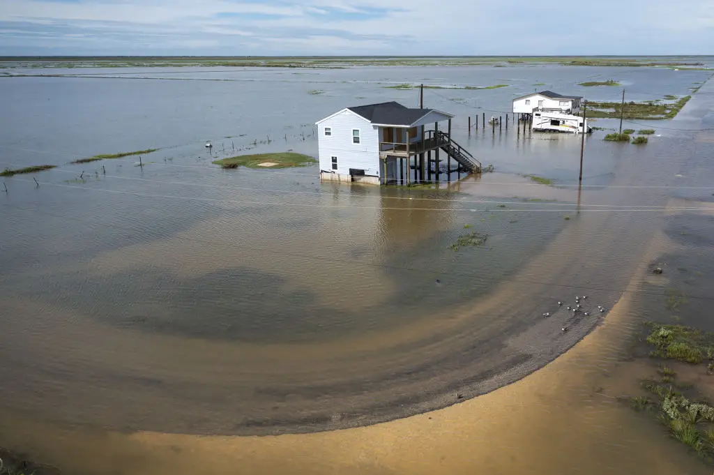 Researchers have issued a warning about flooding across parts of the US. (Eddie Seal/Bloomberg via Getty Images)
