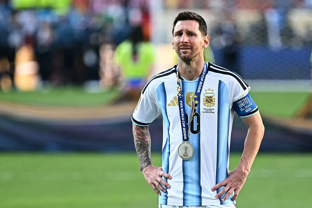 Argentina's captain Lionel Messi admitted that Spain were the better team following the defeat (Paul ELLIS / AFP via Getty Images)