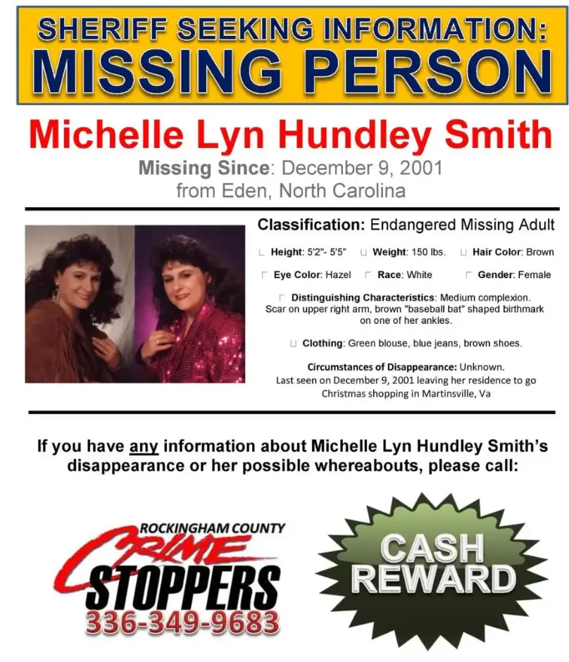 The mother-of-three had been missing for over 24 years (Rockingham County Sheriff's Office)