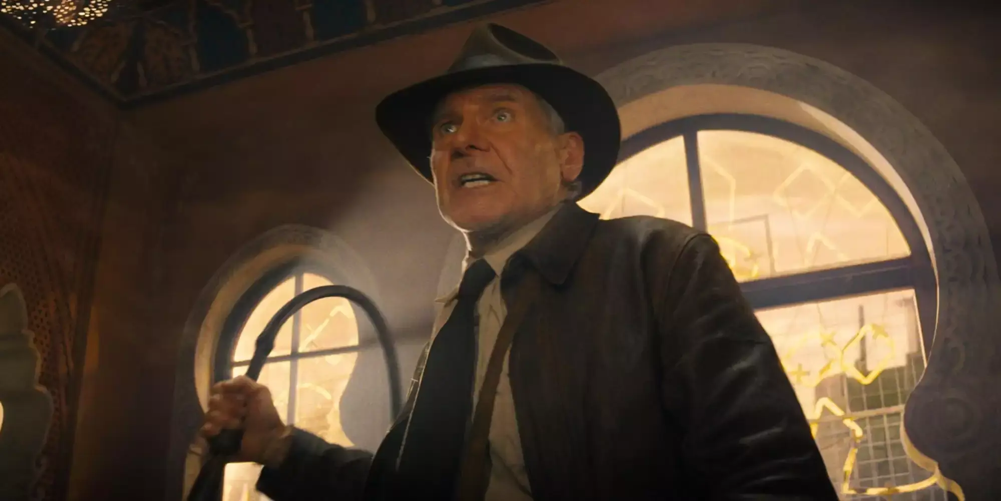 Harrison Ford in The Dial of Destiny.