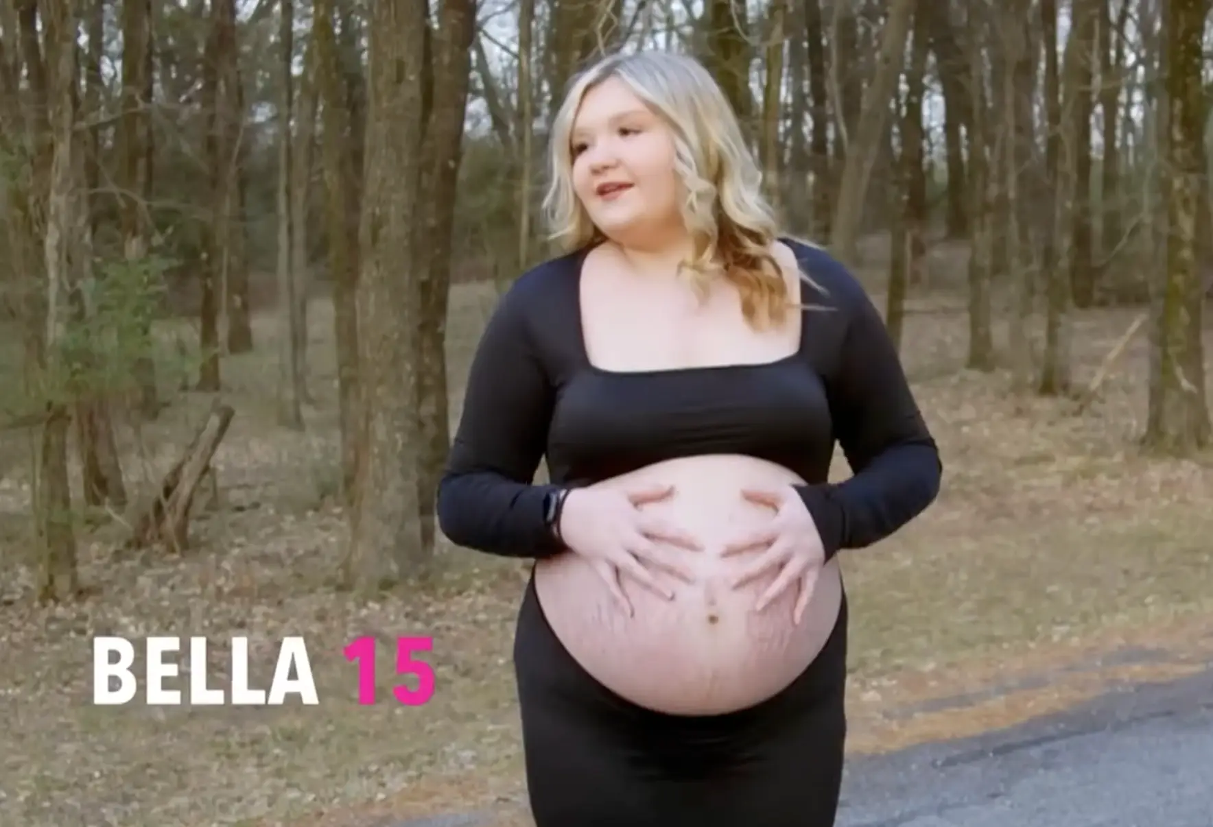 Bella was 14 when she became pregnant with her then 12-year-old boyfriend (TLC)