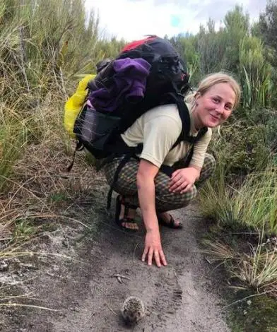 Anna Parsons plunged 24m while climbing at California's Yosemite National Park on August 1.