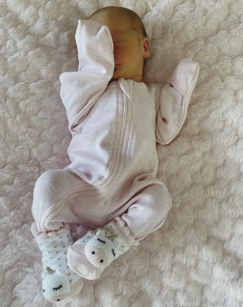 Rebel Wilson's baby girl Royce Lillian.