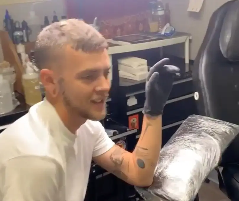 Jaco was left horrified when he realized the mistake.