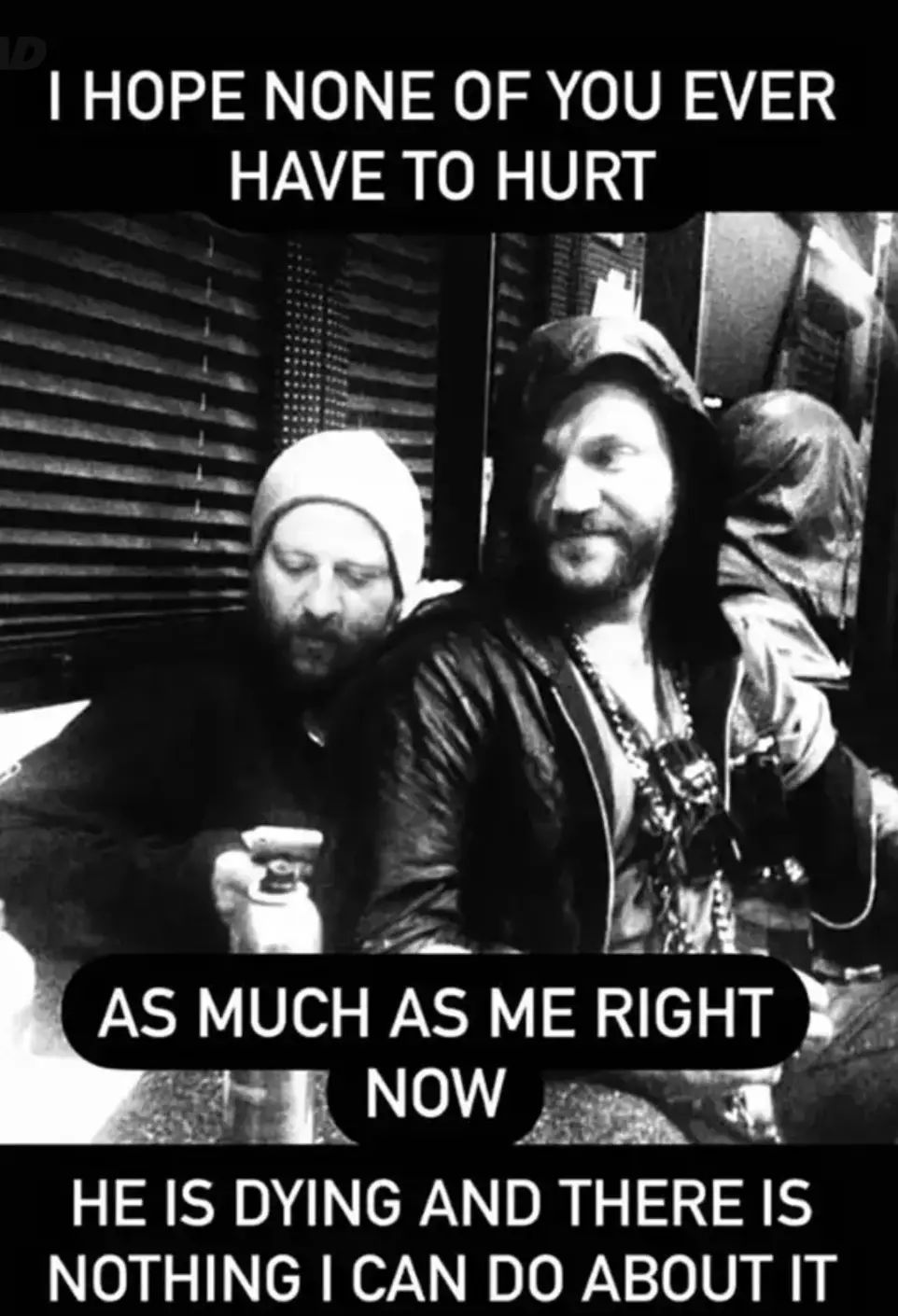 Jess Margera has heartbreakingly said Bam is 'dying'.