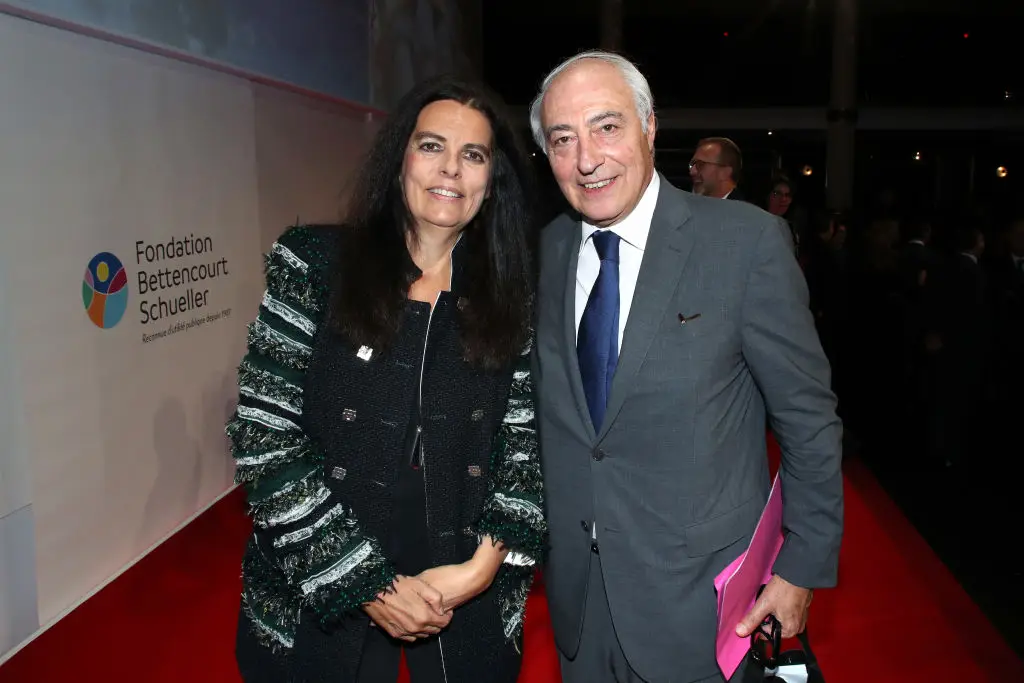 Françoise Bettencourt Meyers and her husband Jean-Pierre Meyers (Bertrand Rindoff Petroff/Getty Images for Fondation Bettencourt-Schueller)