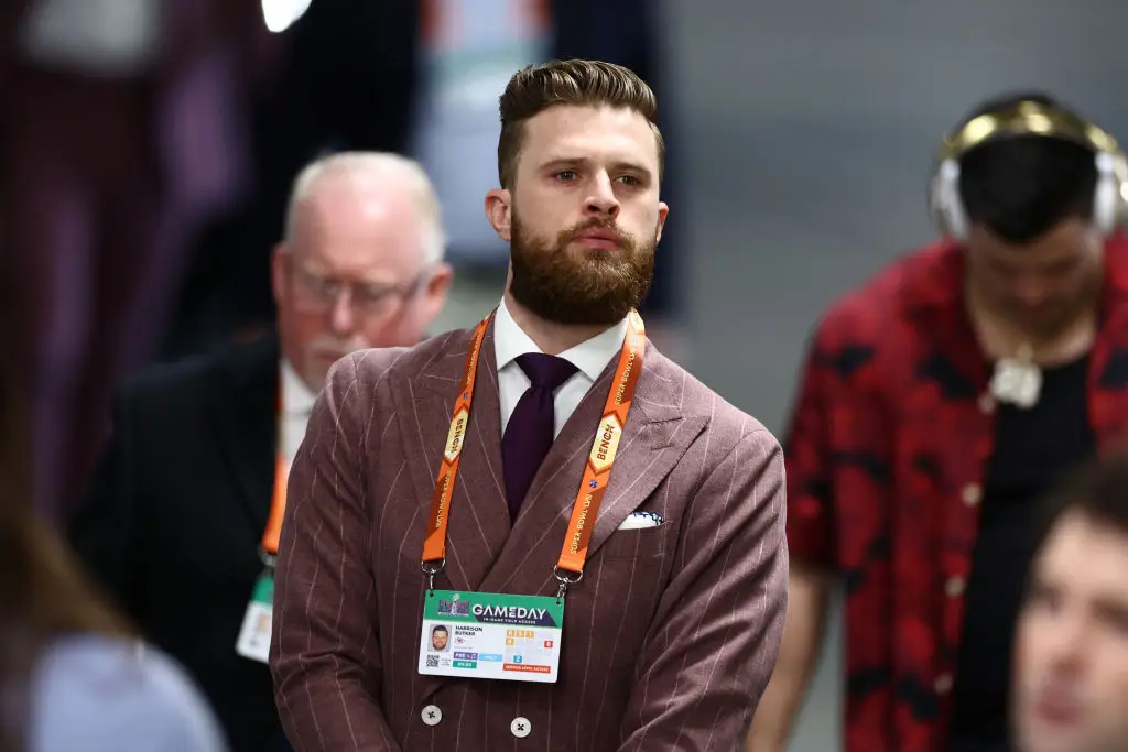 Harrison Butker's speech has been heavily criticised. (Tim Nwachukwu/Getty Image)
