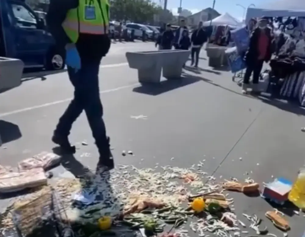 Ramirez's hot dog cart is how he can afford to feed his family.