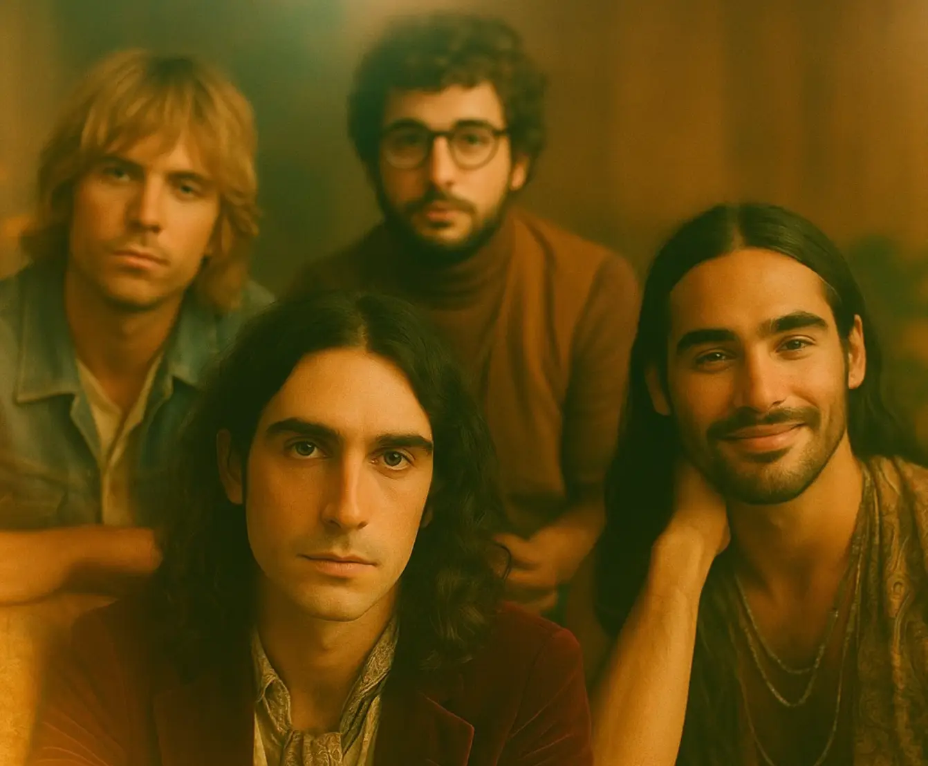 The Velvet Sundown has described itself as 'not quite human, not quite machine' (Facebook/The Velvet Sundown)