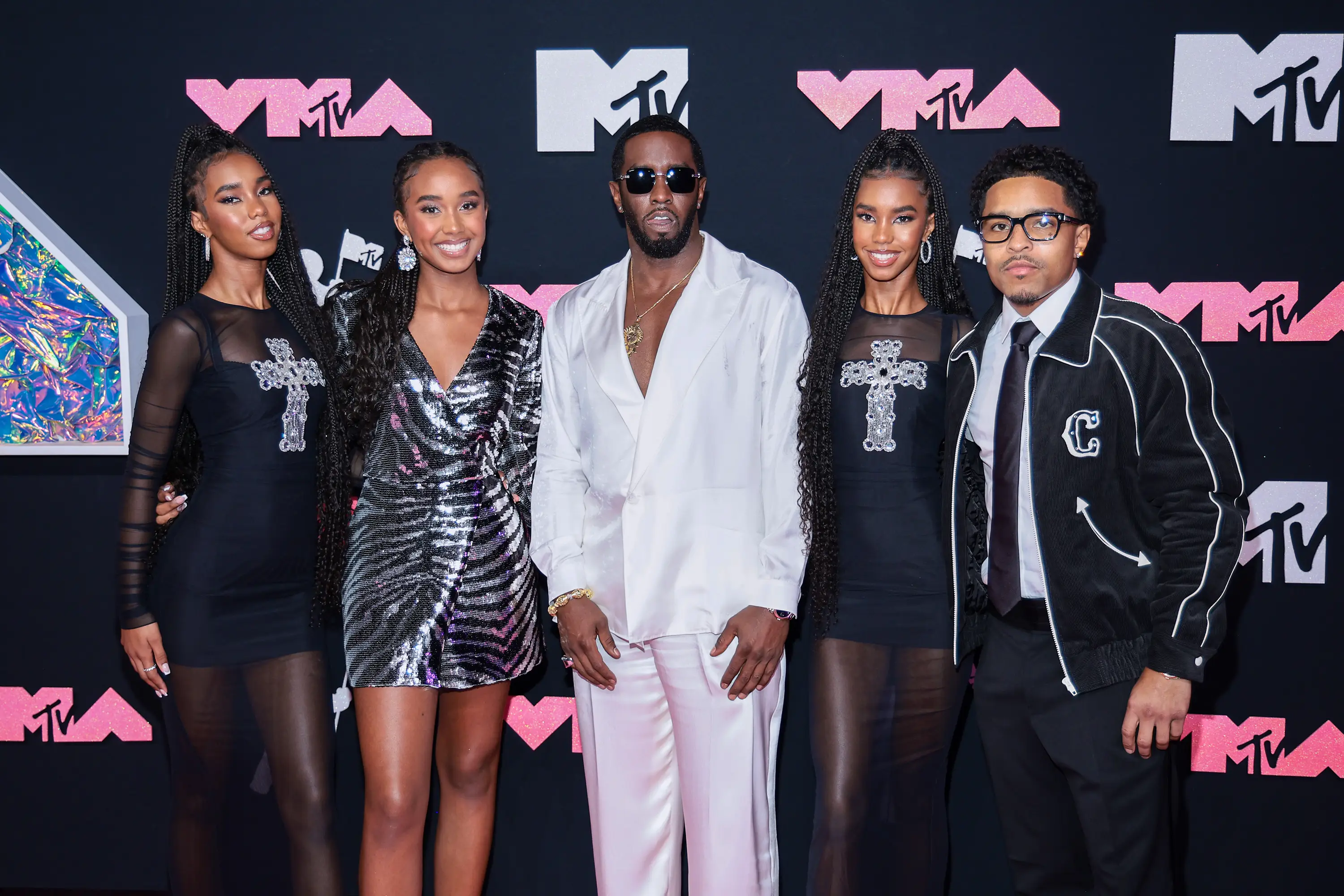 Sean Combs' twin daughters weren't in court on Wednesday (Dimitrios Kambouris/Getty Images)