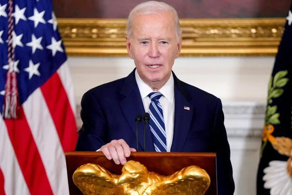 Former President Joe Biden has been diagnosed with prostate cancer, his office has confirmed (Leigh Vogel/Abaca/Bloomberg via Getty Images)
