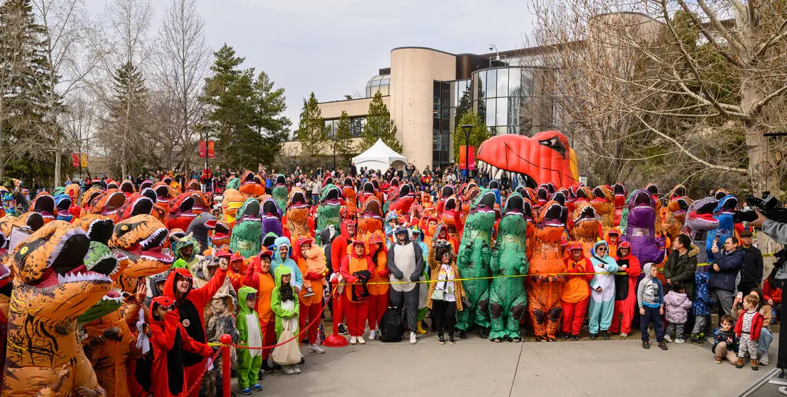 The final count dwarfed the existing record by more than 200( University of Calgary)