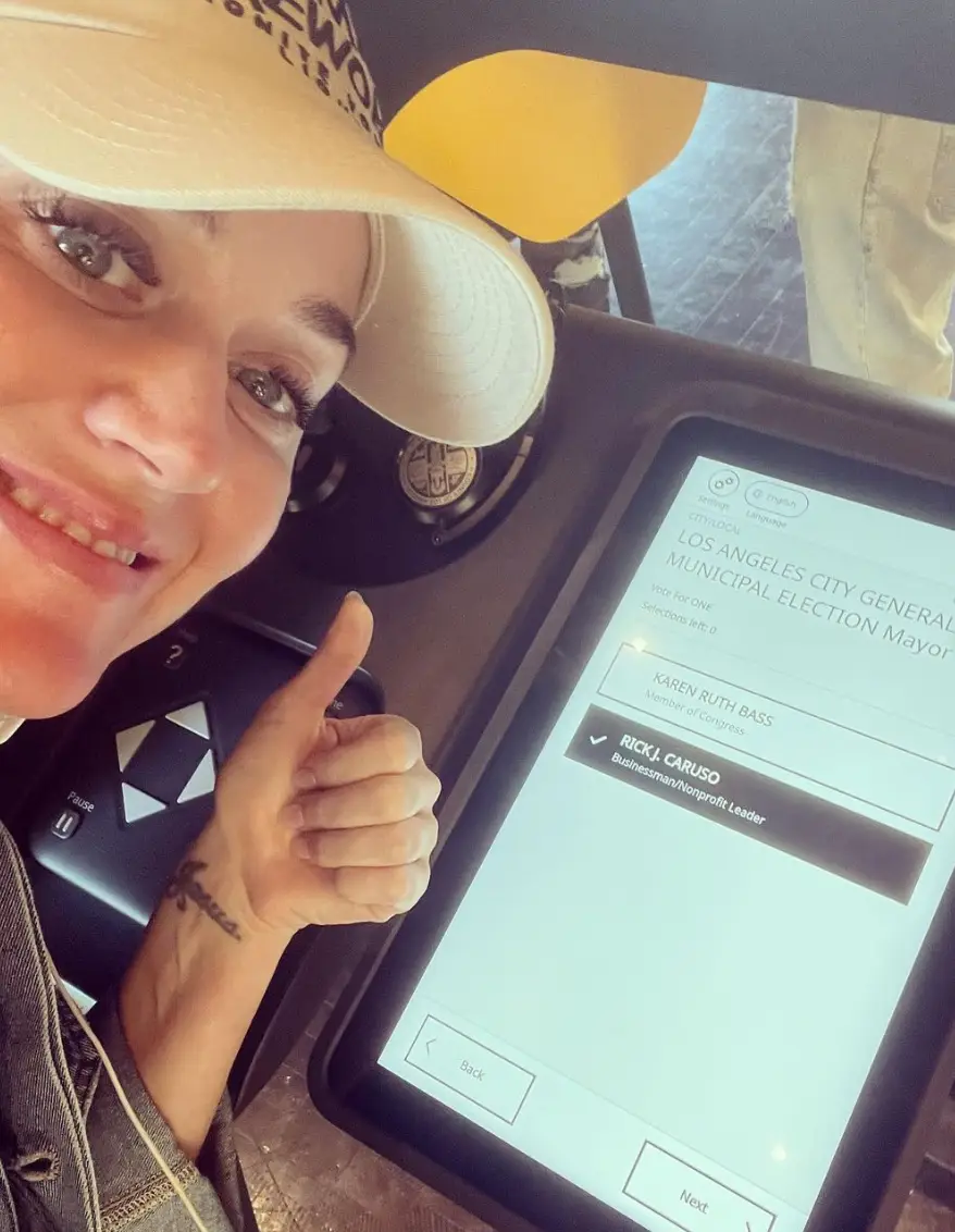 Katy Perry has faced severe backlash over her voting choices for the LA mayoral election.