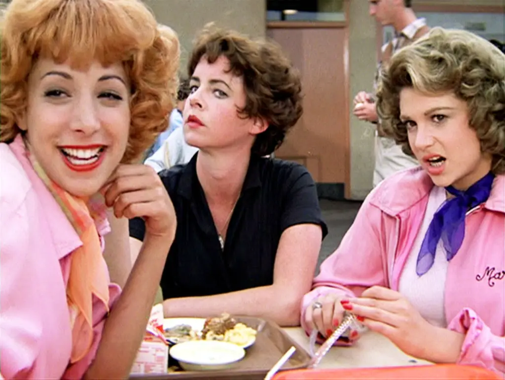 Channing starred as one of the 'Pink Ladies' in the hit film (Photo by CBS via Getty Images)