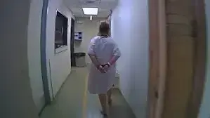 Parker was arrested in hospital, where she claimed she had given birth to Hancock's baby (Netflix)