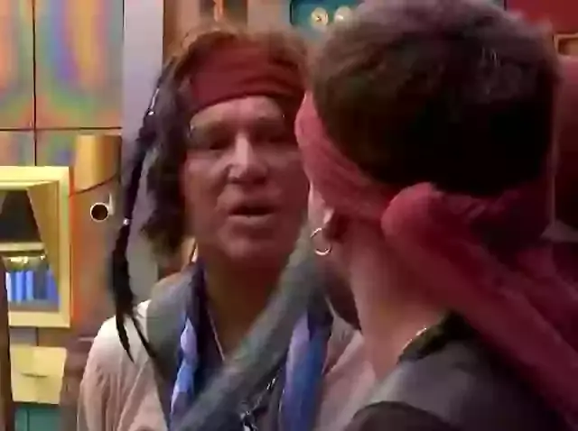 Rourke got heated with another contestant before his removal (ITV)