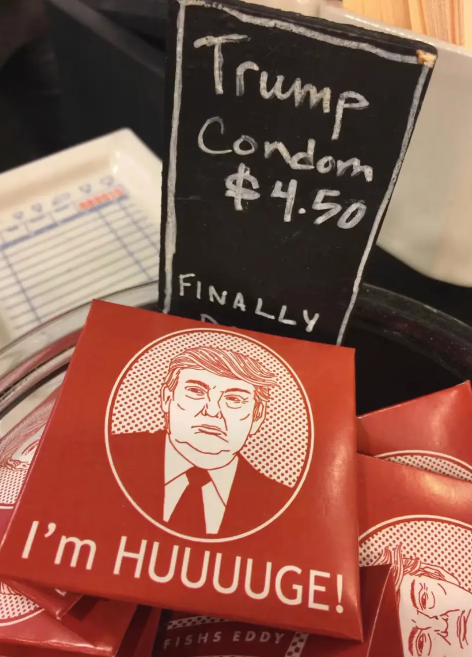 One photo featured a bowl of 'Trump condoms' (House Oversight Committee)
