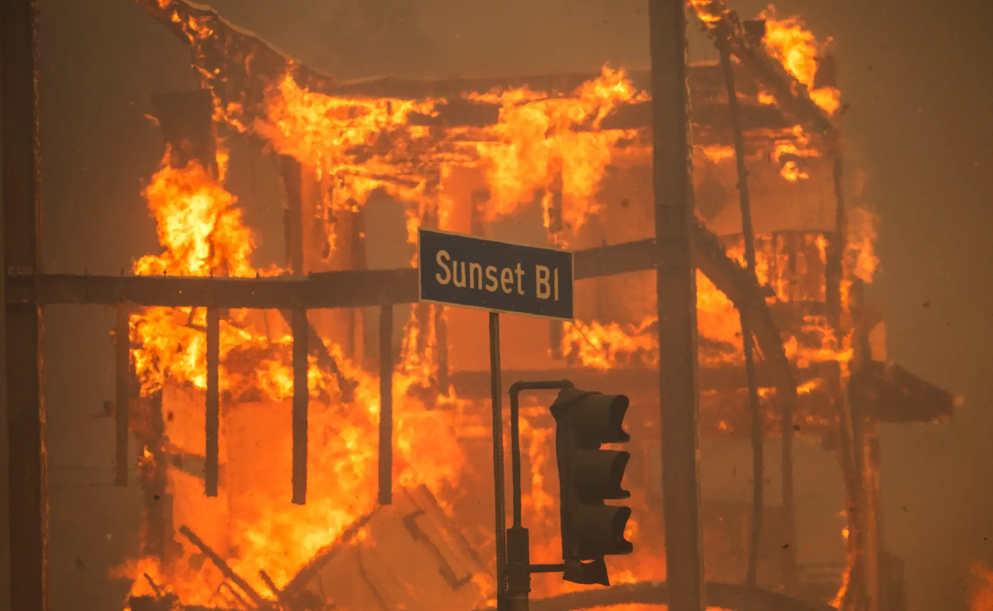 Five fires are sweeping through California (Apu Gomes/Getty Images)