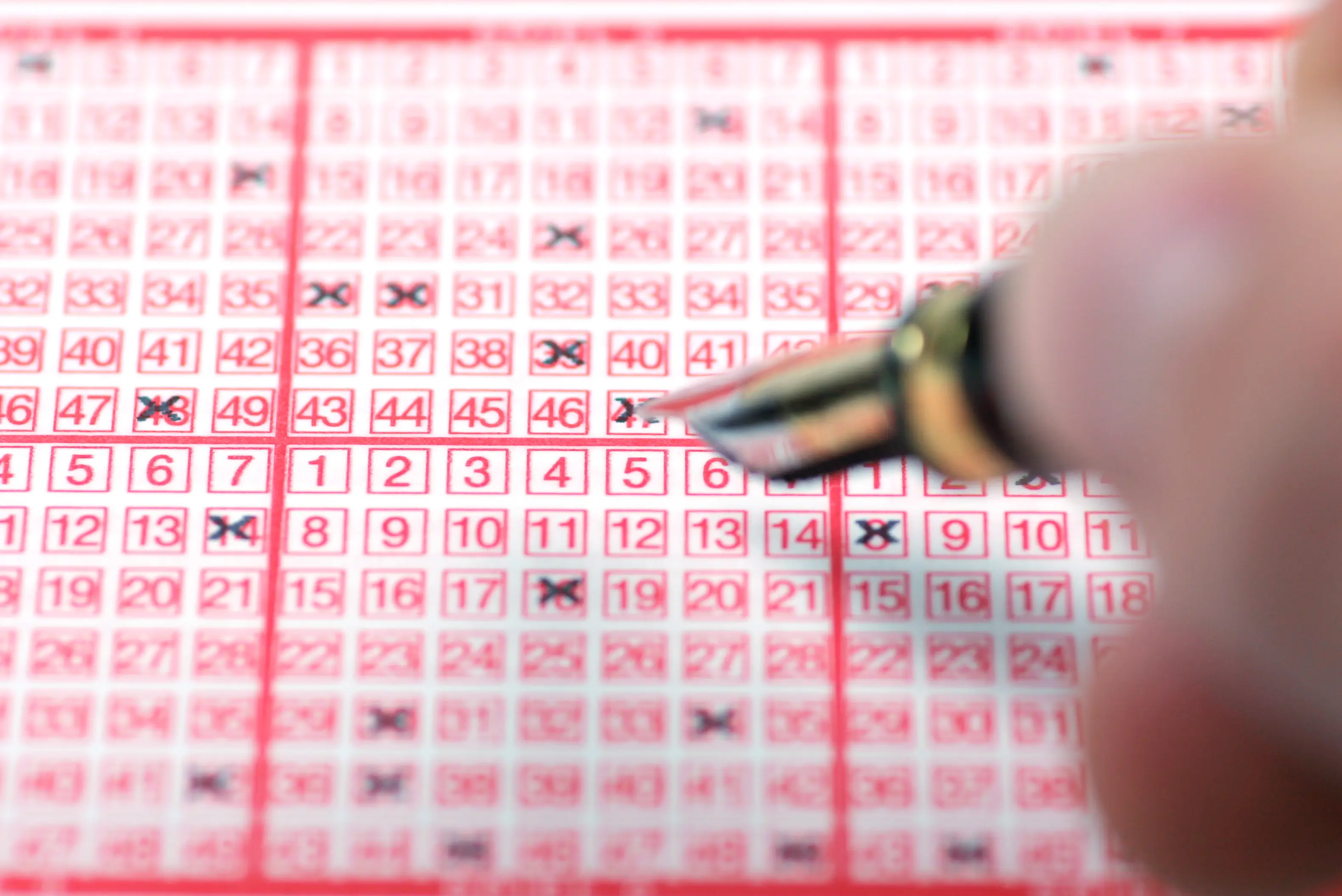 Billy Bob Harrell regularly bought lottery tickets.