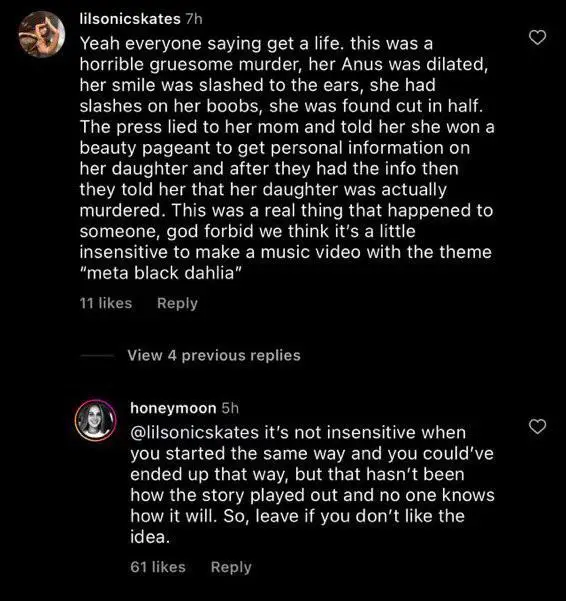 "Leave if you don't like the idea."