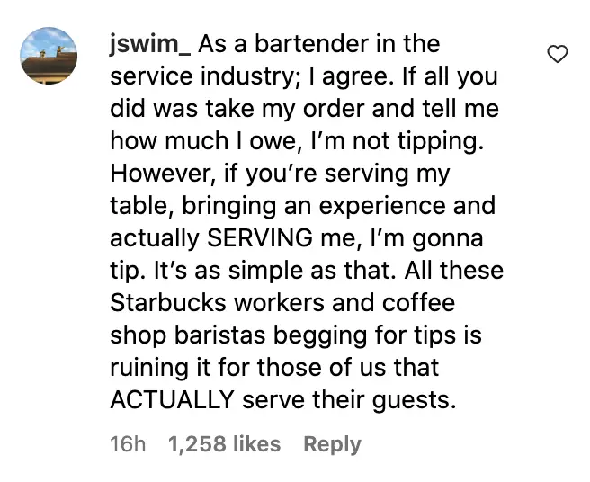 People shared their opinions on Meyer's tipping comments.