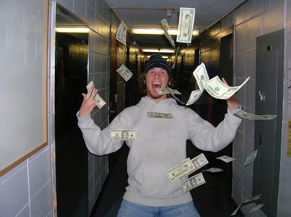 Picture of Robin before he changed his lifestyle forever (Supplied)
