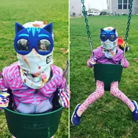 Adeline's parents are raising awareness of the condition (Porphyria Foundation)