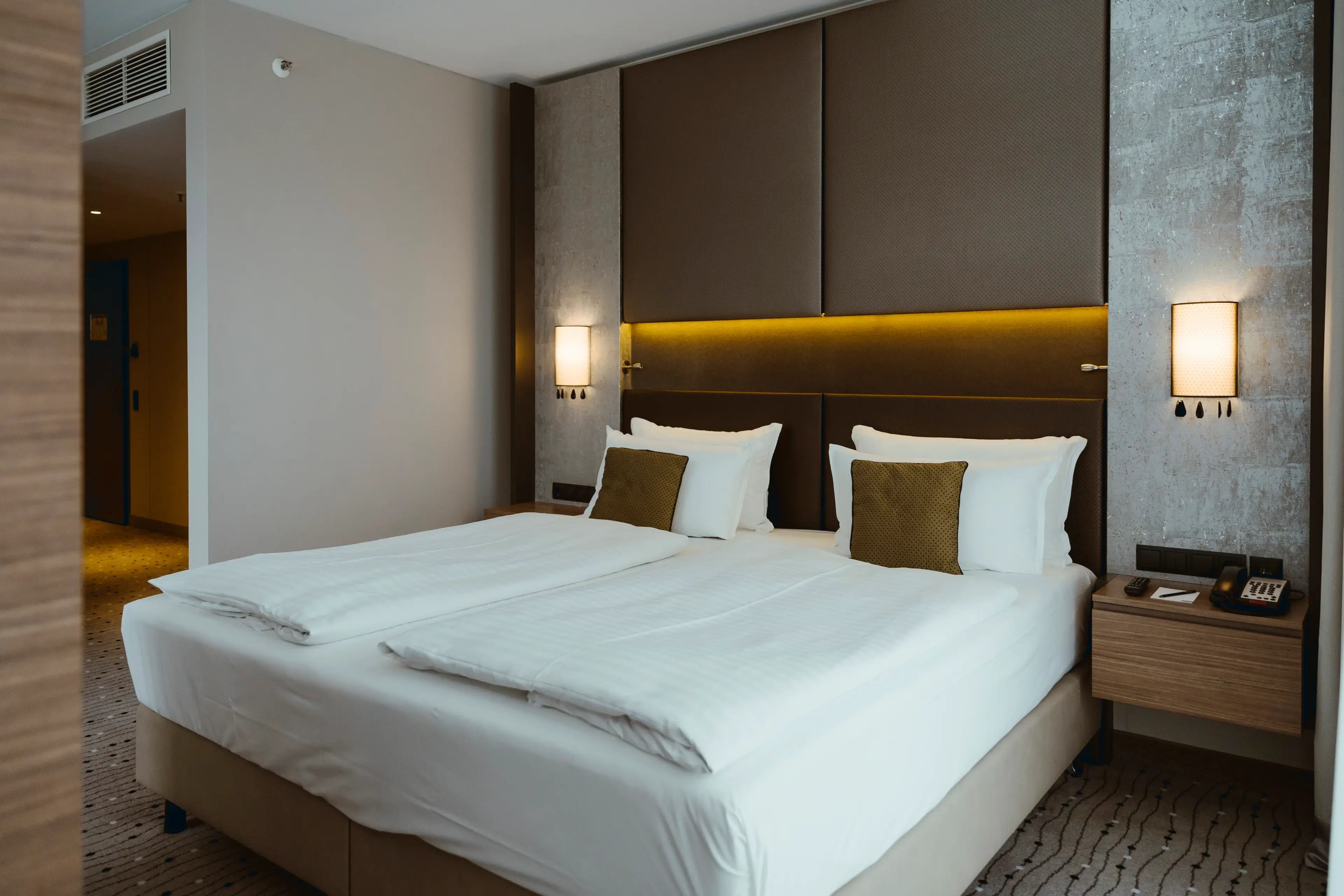 The hotel staffer was unsurprisingly horrified by the discovery (Getty Stock Photo)