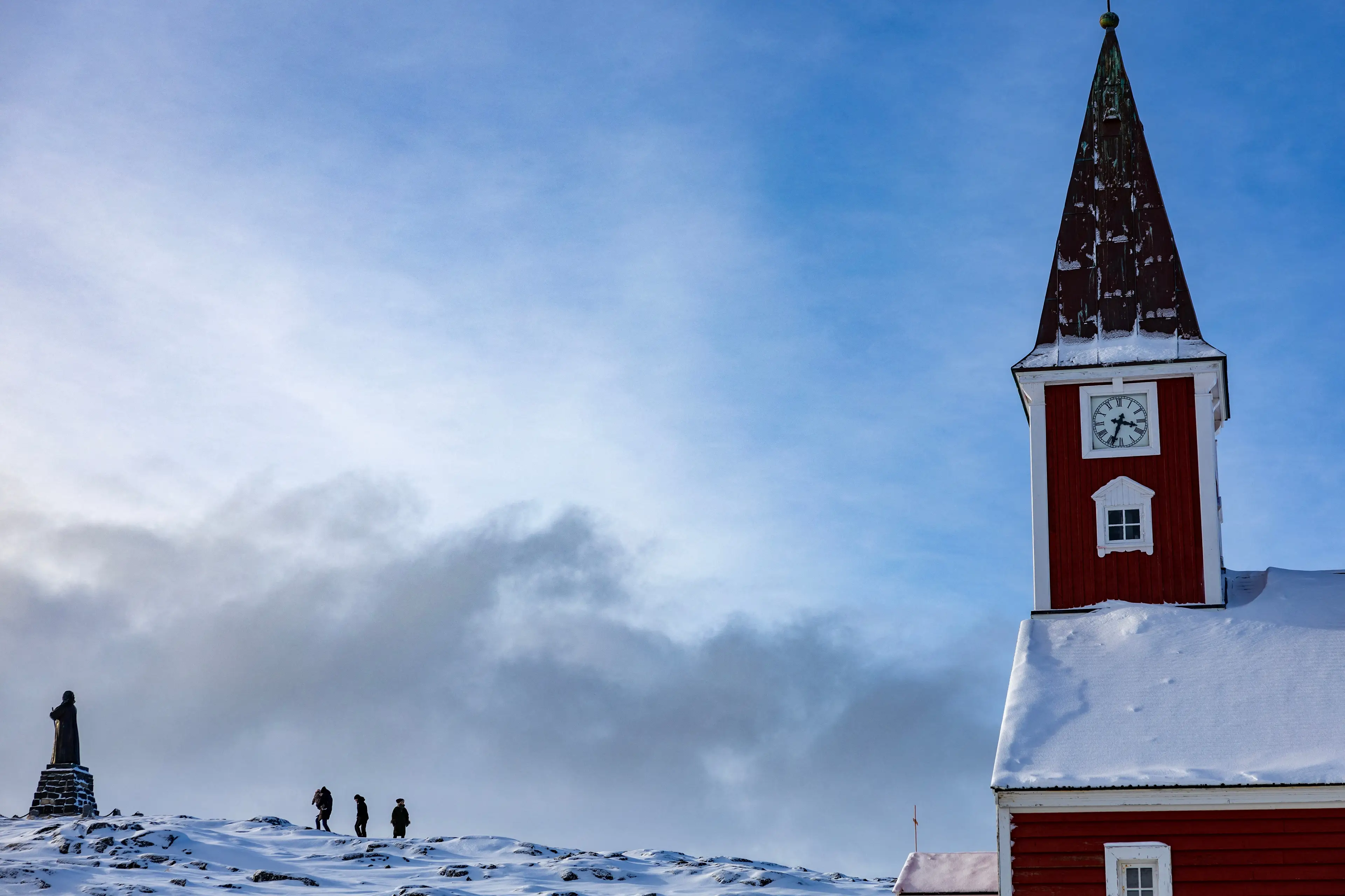 Greenland's prime minister has hit back (ODD ANDERSEN/AFP via Getty Images)