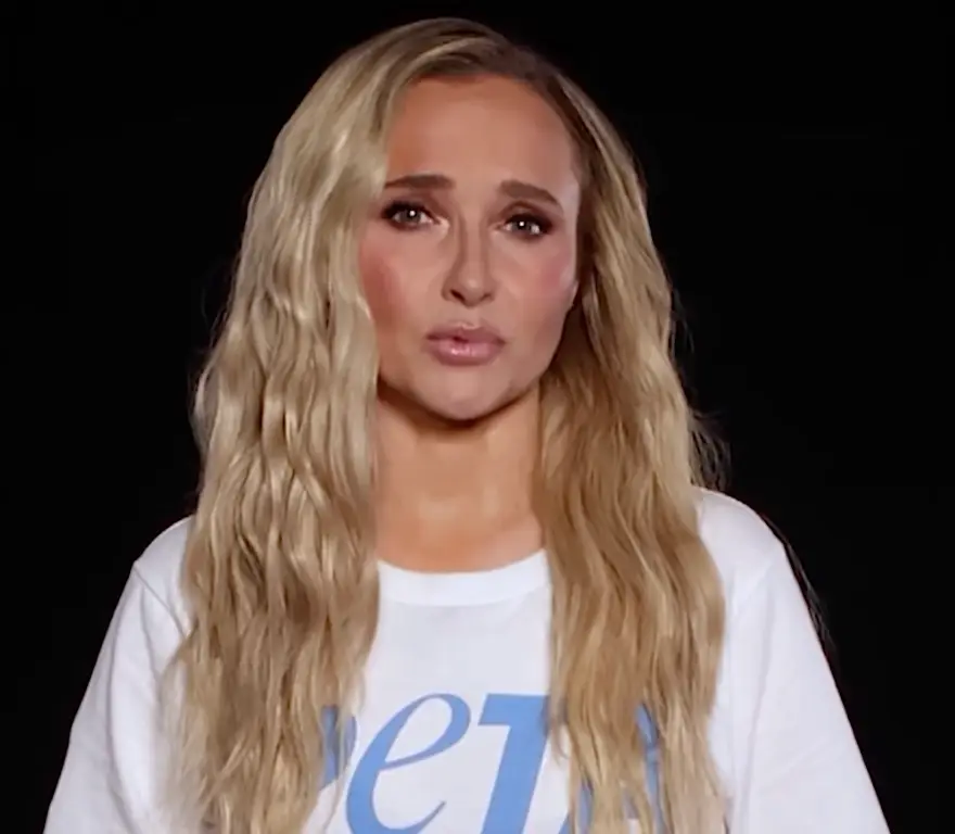 Panettiere filmed the campaign just two weeks prior to her death. (@peta/Instagram)