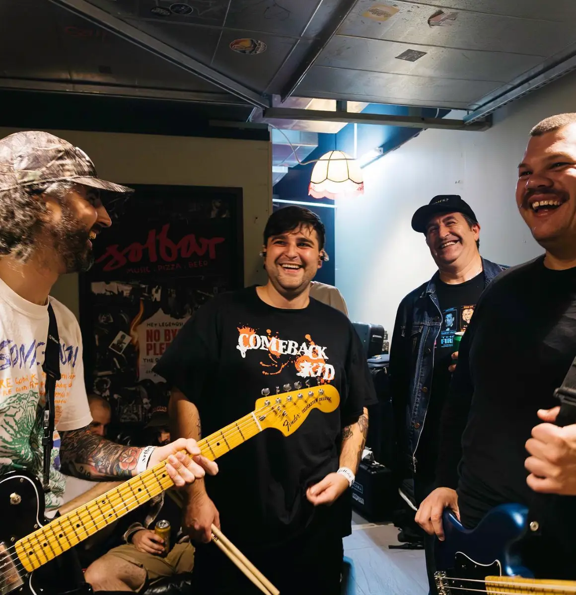 The band had been performing at Buffalo’s Mohawk Place. (Instagram/@trophyeyesmusic)