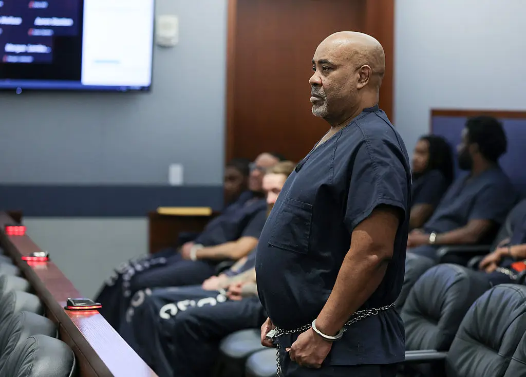 Duane Davis is charged in connection with the murder (Photo by Ethan Miller/Getty Images)