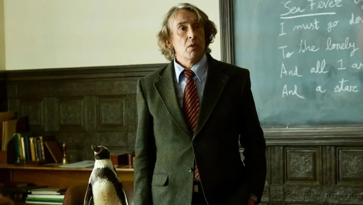 Steve Coogan plays the author in The Penguin Lessons (Sony Pictures Classics)