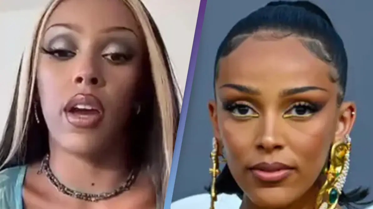 @‌dojacat/TikTok/Alamy