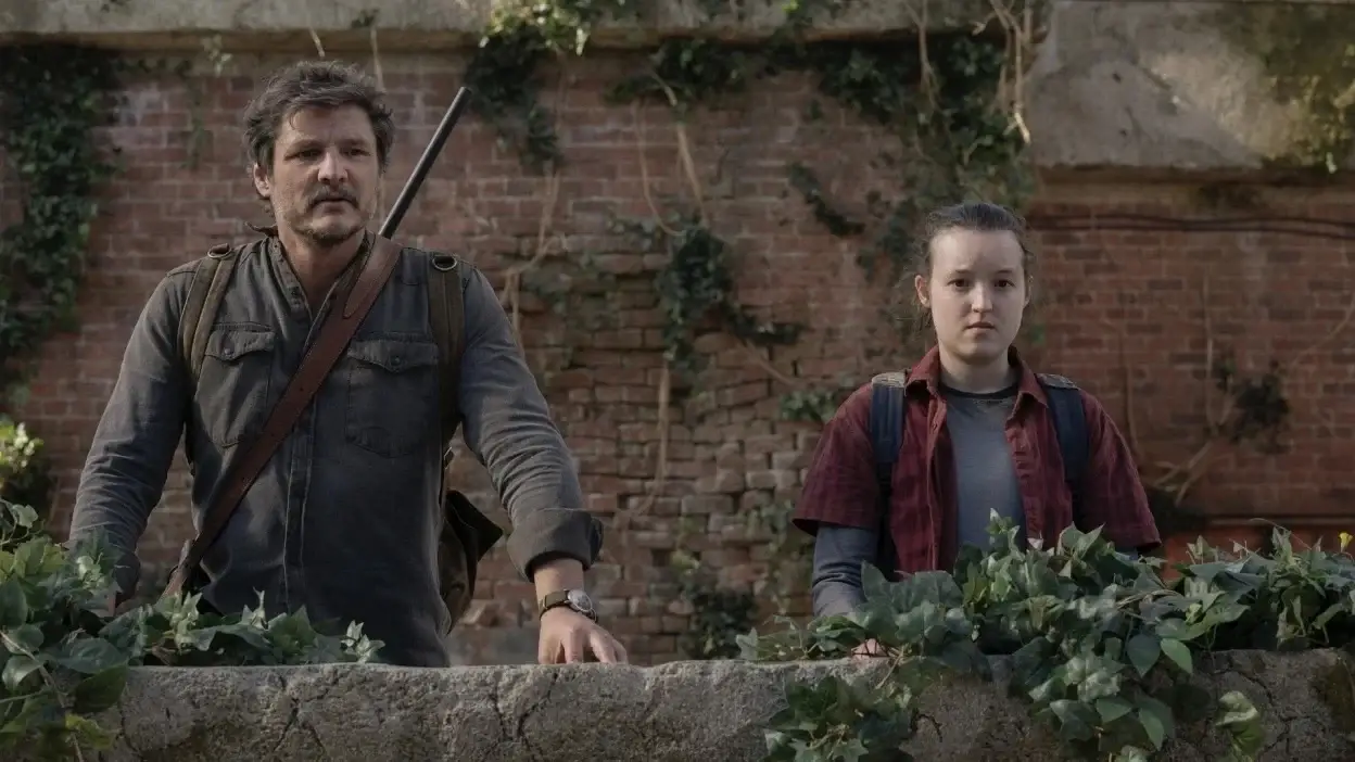 Pascal plays Joel in The Last of Us, alongside Bella Ramsey as Ellie (HBO)