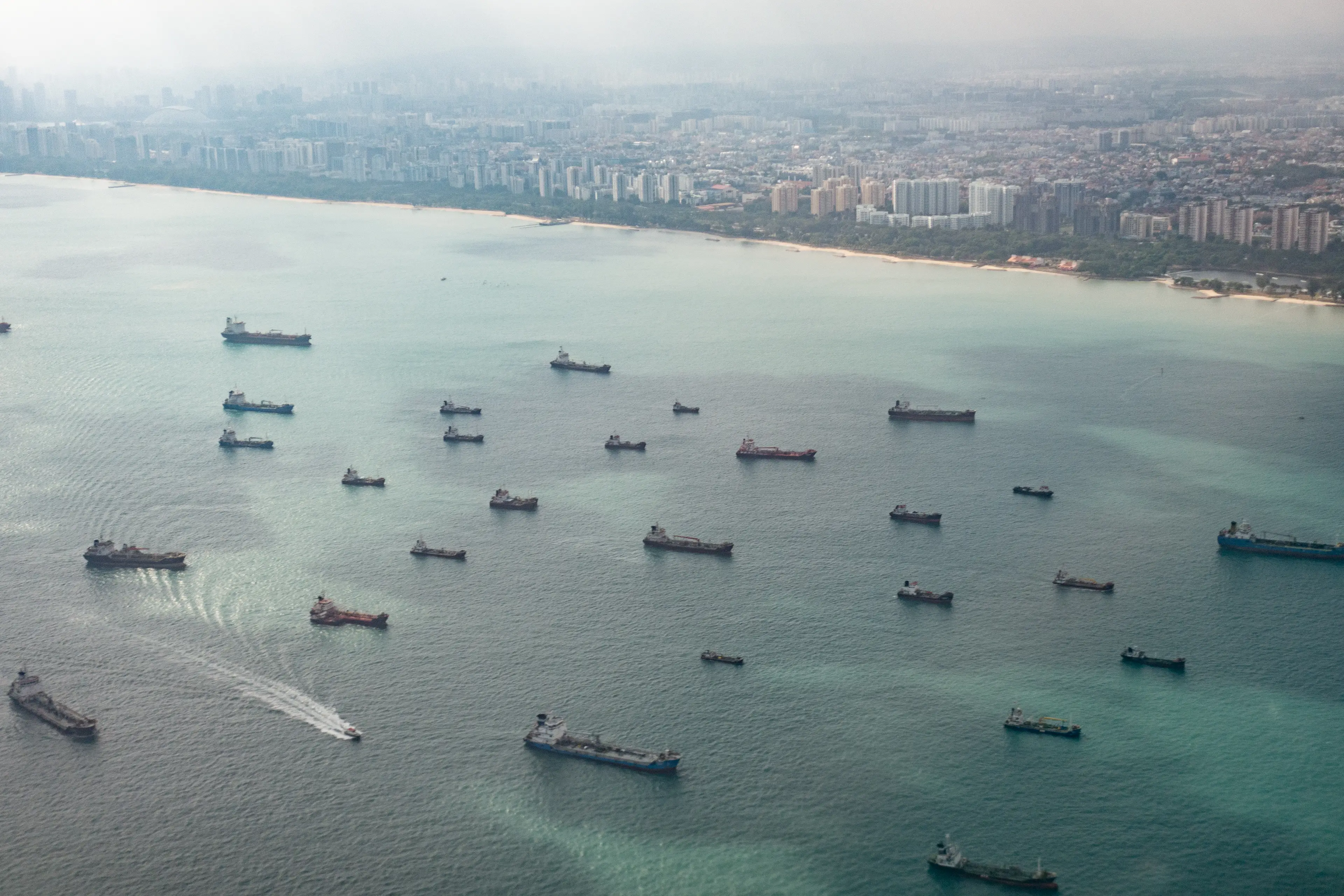 The cruise ship had been in the Singapore Strait when Reeta disappeared.