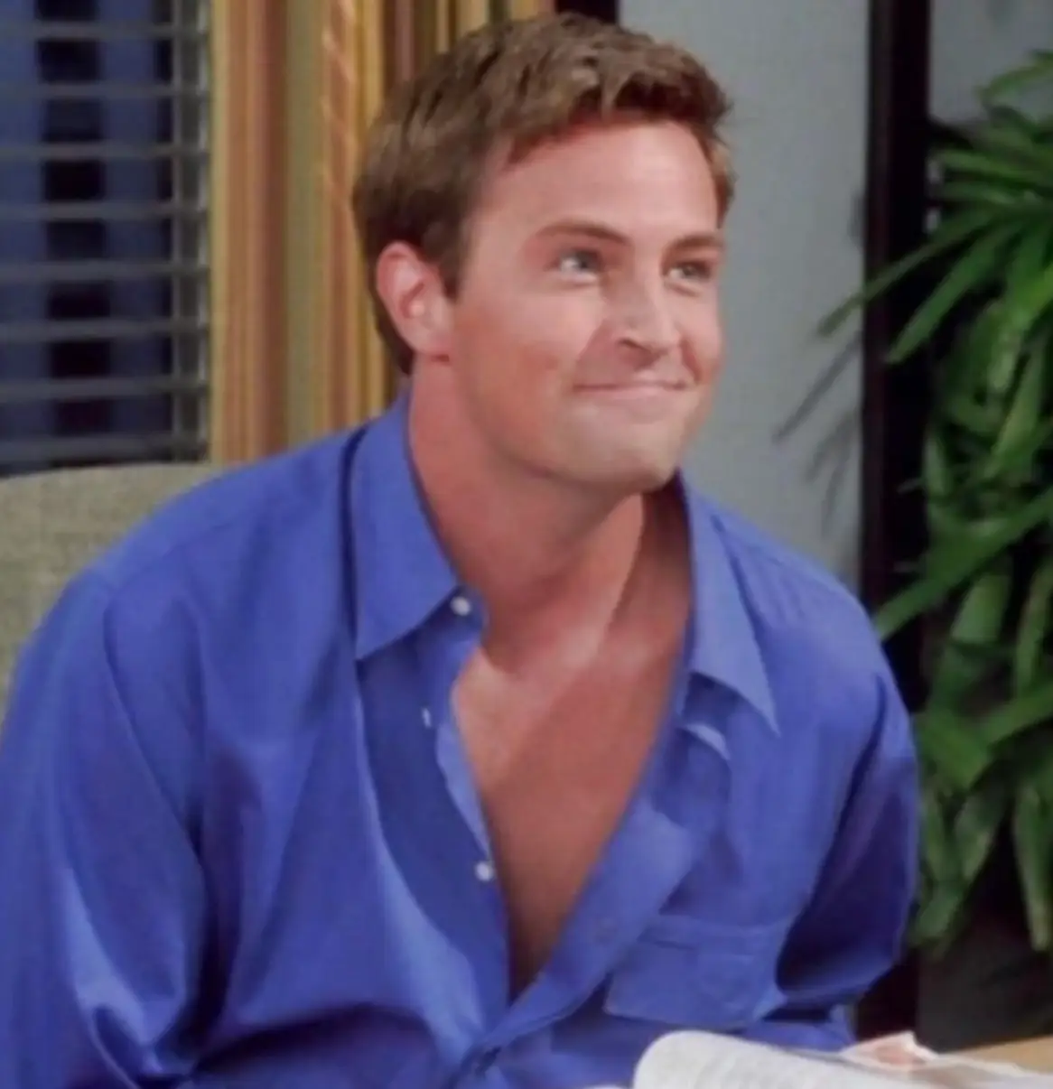 Perry battled drug and alcohol addiction while working on Friends.