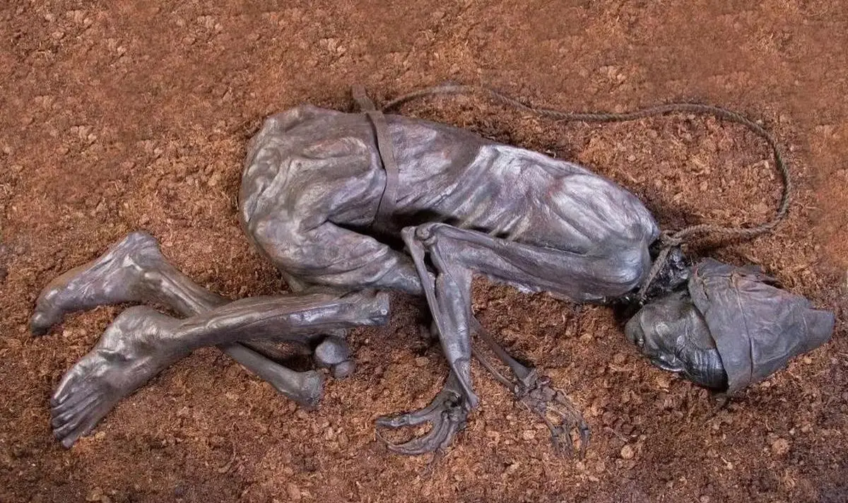 Tollund Man is thought to have lives in fifth century BC. (Silkeborg Museum)
