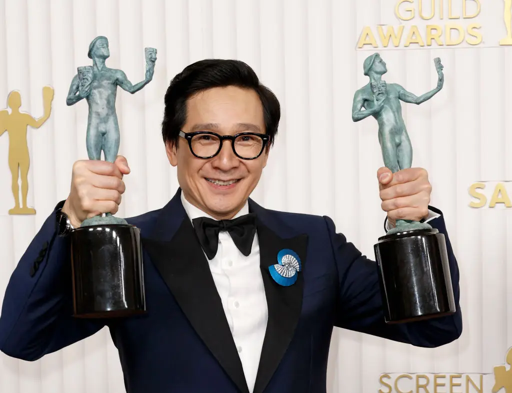 Quan would win two awards at the SAG Awards (Frazer Harrison/Getty Images)