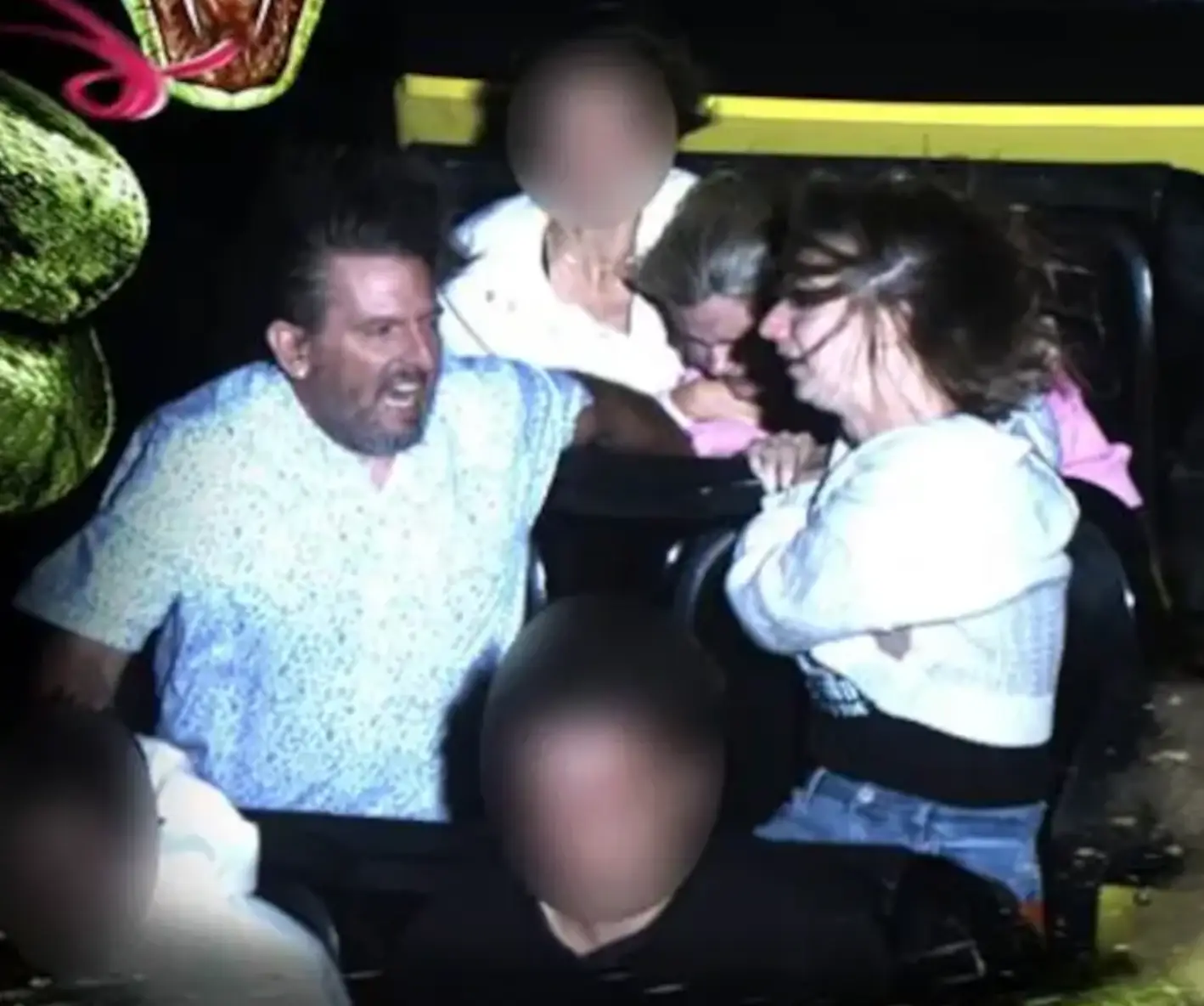 The roller coaster ride photo captured the stressful moment (KCTV5 News)