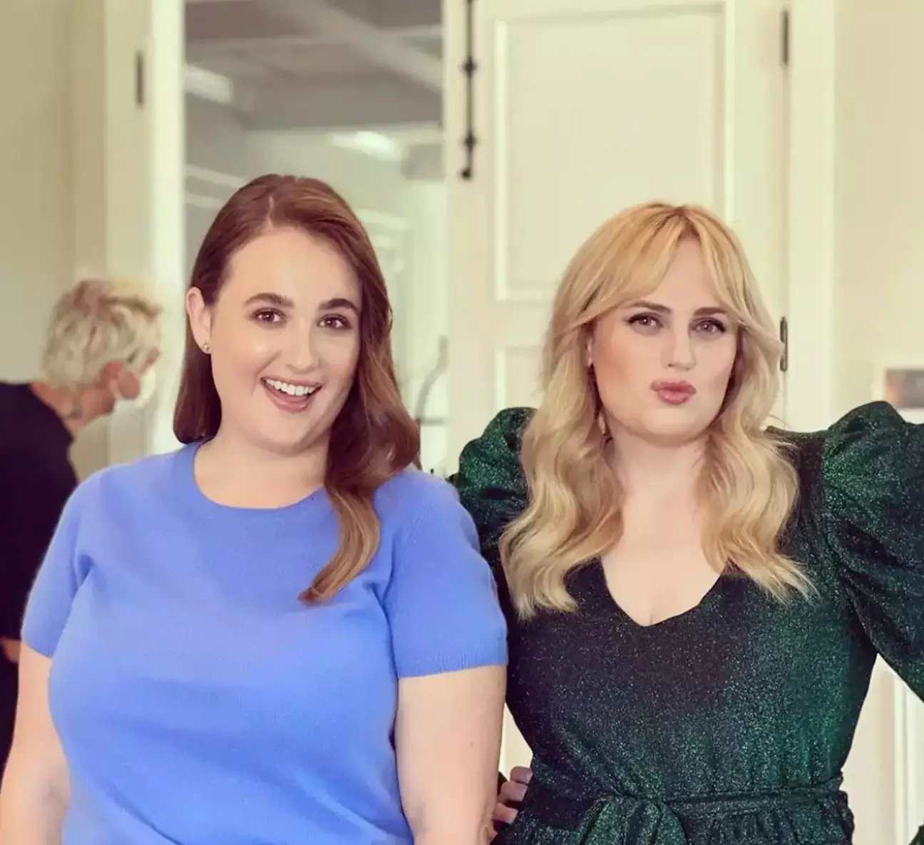 Rebel Wilson with Annachi in 2020.