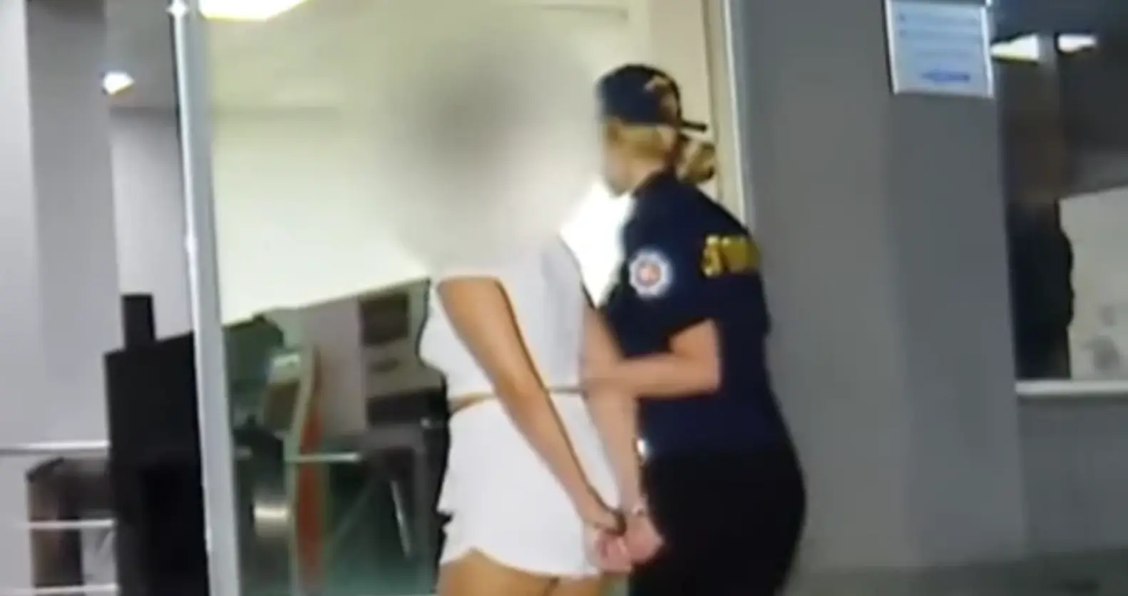 Culley, who reportedly claims to be pregnant, was taken into custody by police in Georgia (Georgia Police)