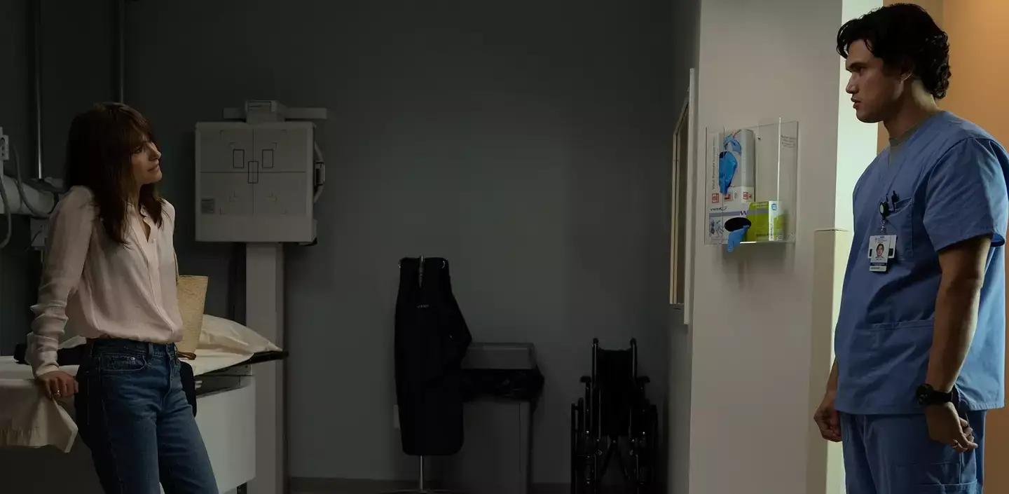 Melton claimed he wore a prosthetic for nine hours on the set of the film (Netflix)