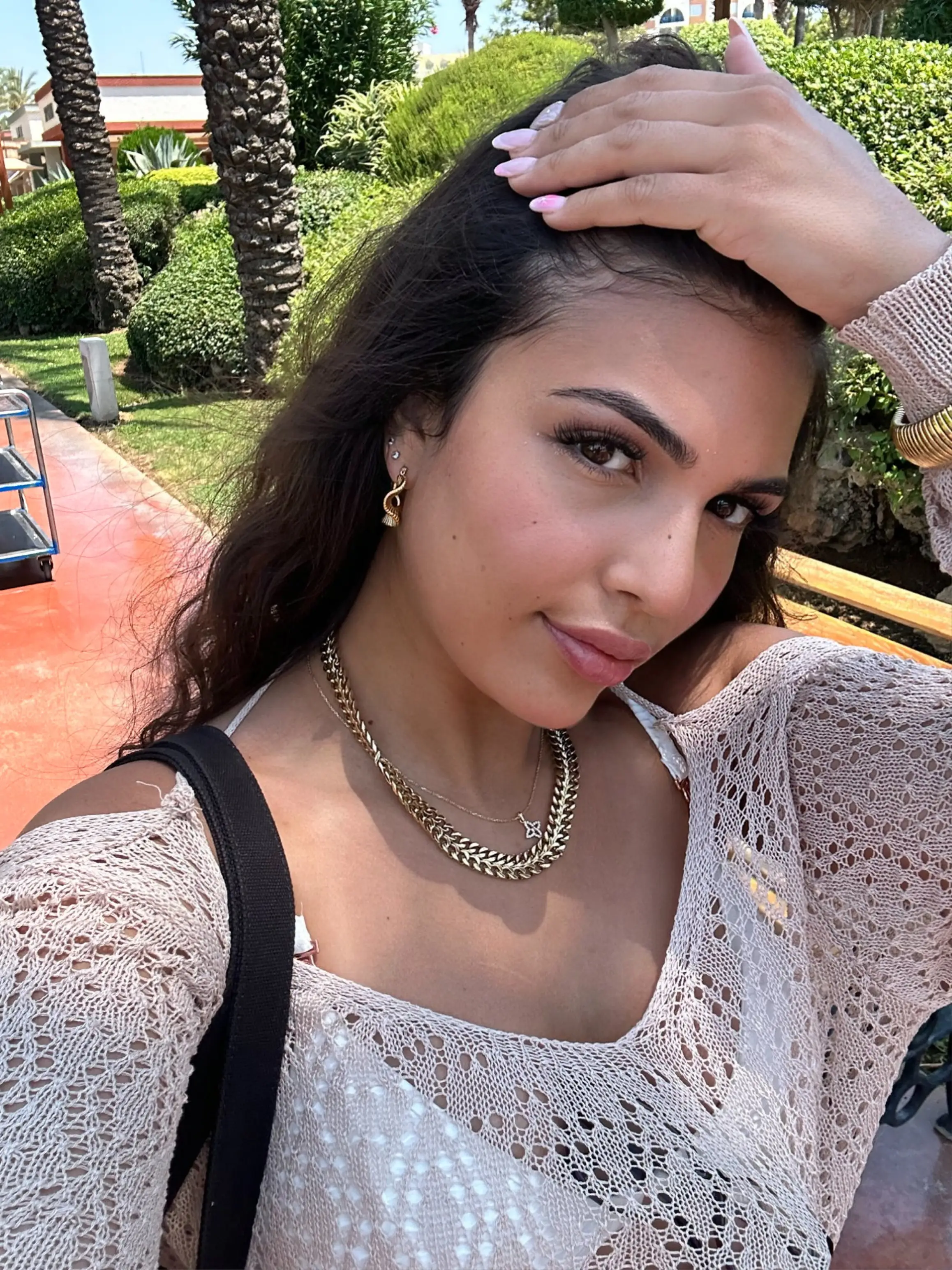 Liana became unwell on holiday. (SWNS)